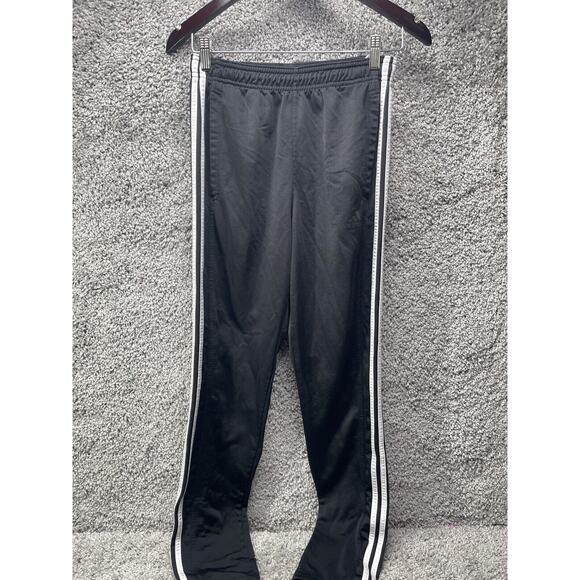 Adidas Men's Pants Primegreen Size Small Athletic Wear Black & White Zipper - Picture 9 of 12